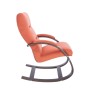 Кресло-качалка Leset Милано Mebelimpex Орех текстура V39 оранжевый - 00006760 - 2