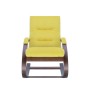 Кресло-качалка Leset Милано Mebelimpex Орех текстура V28 желтый - 00006760 - 1