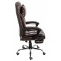 Кресло для руководителя Woodville Expert коричневое - 2