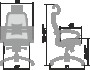 Кресло для руководителя Метта Samurai S-2.04 коричневый - 4