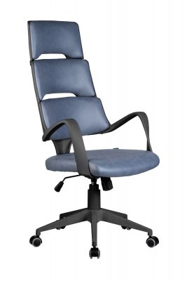 Кресло для руководителя Riva Chair RCH SAKURA+Черный пластик/Фьюжн Альпийское озеро
