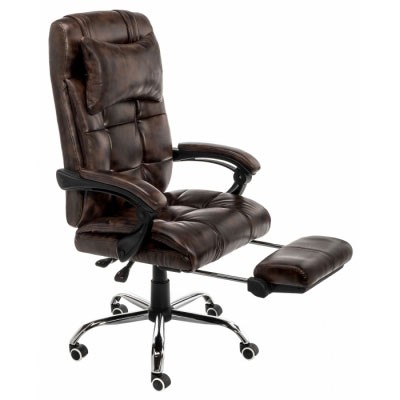 Кресло для руководителя Woodville Expert коричневое